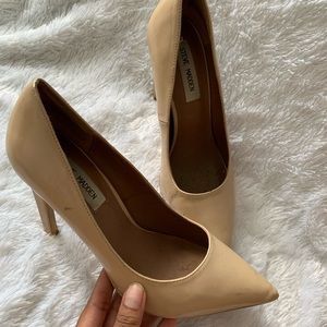Steve Madden Nude Heels
